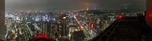 SS30（住友生命仙台中央ビル）・30階からのパノラマ夜景写真