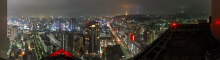 SS30(住友生命仙台中央ビル)・30階からのパノラマ夜景写真