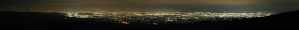 赤城山・夜景パノラマ展望台のパノラマ夜景写真